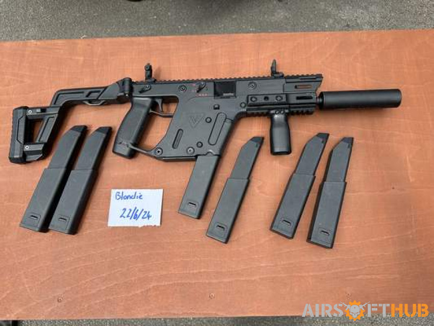 Krytac Kriss Vector Package - Used airsoft equipment