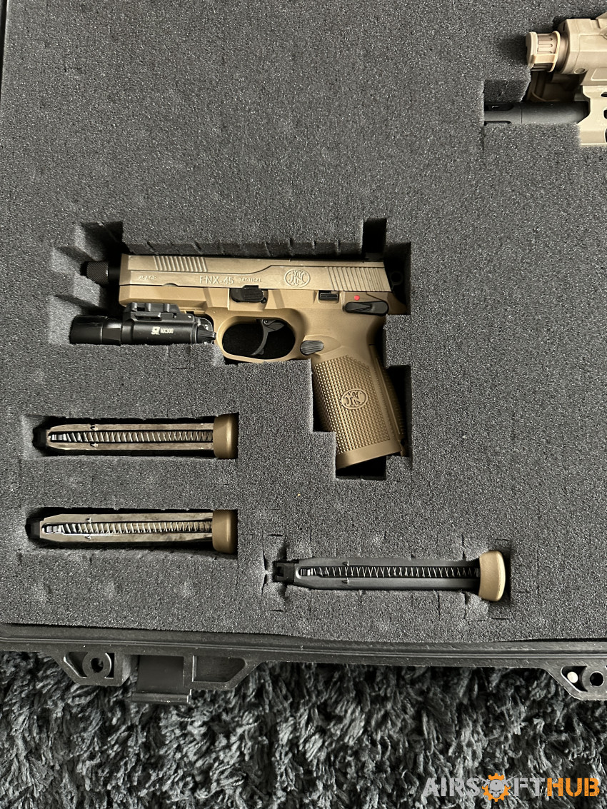 KWA T10 SE GATE TITAN + Pistol - Used airsoft equipment