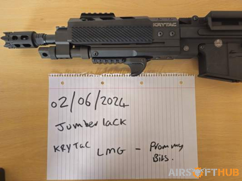 Krytac LMG Enhanced - Used airsoft equipment