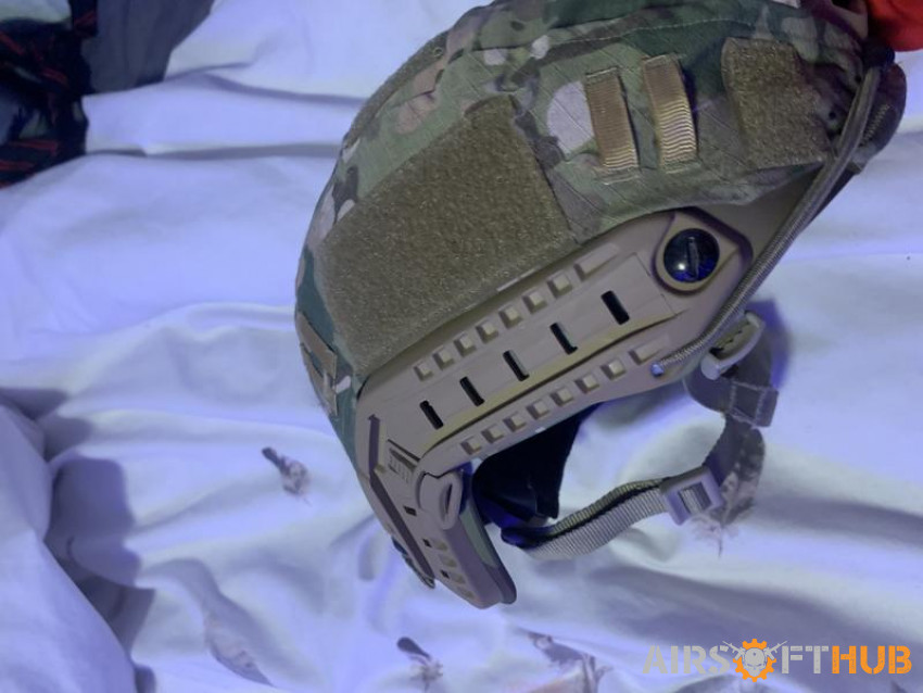 One Tigris multicam helmet - Used airsoft equipment