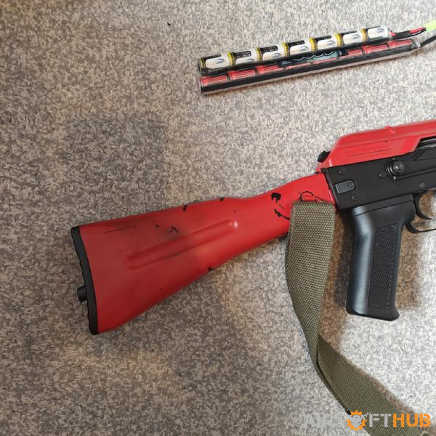 CYMA CM.040C AK Red - Used airsoft equipment