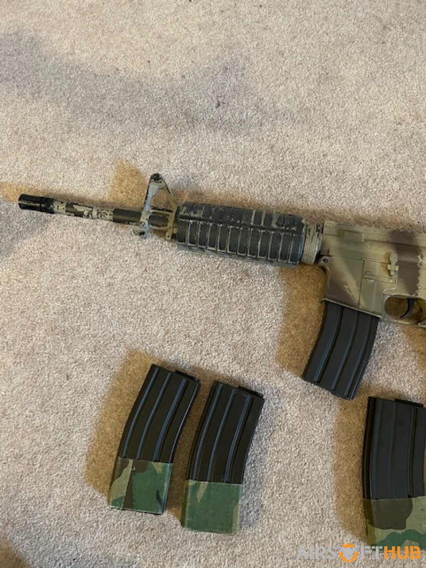 G&G m4a1 camo package - Used airsoft equipment