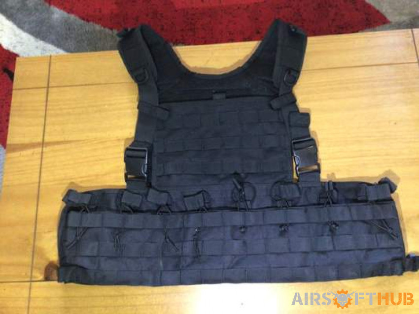 Chest Rig Plate Carrier - Used airsoft equipment