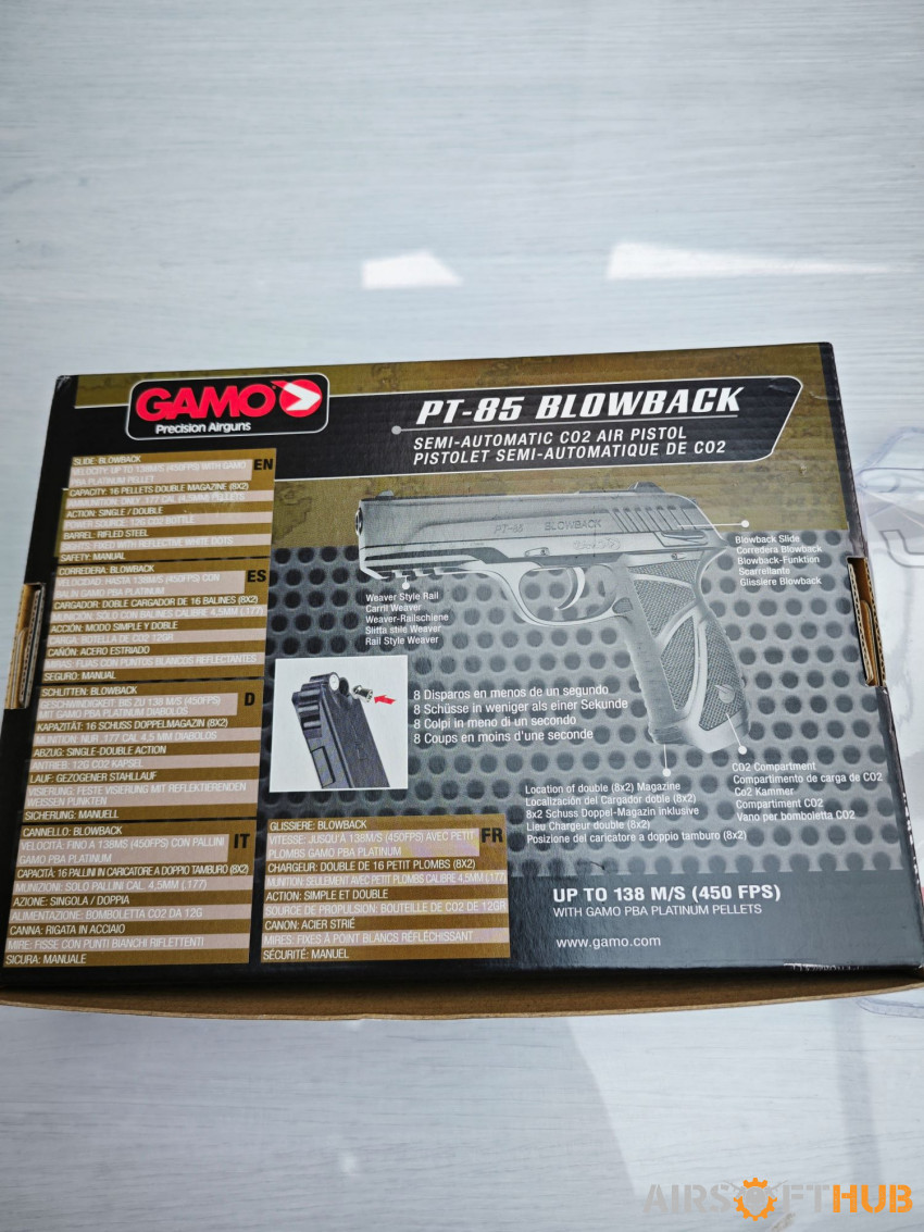 GAMO PT85 BLOWBACK CO2 - Used airsoft equipment