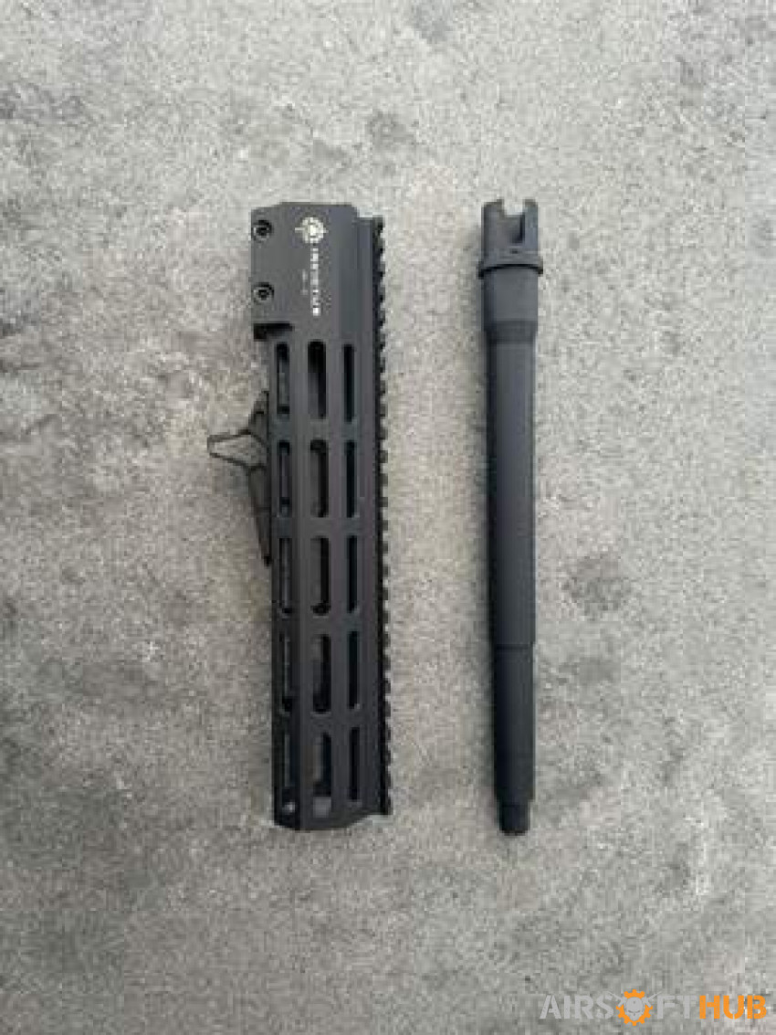 Invictus 10" Rail & Barrel - Used airsoft equipment