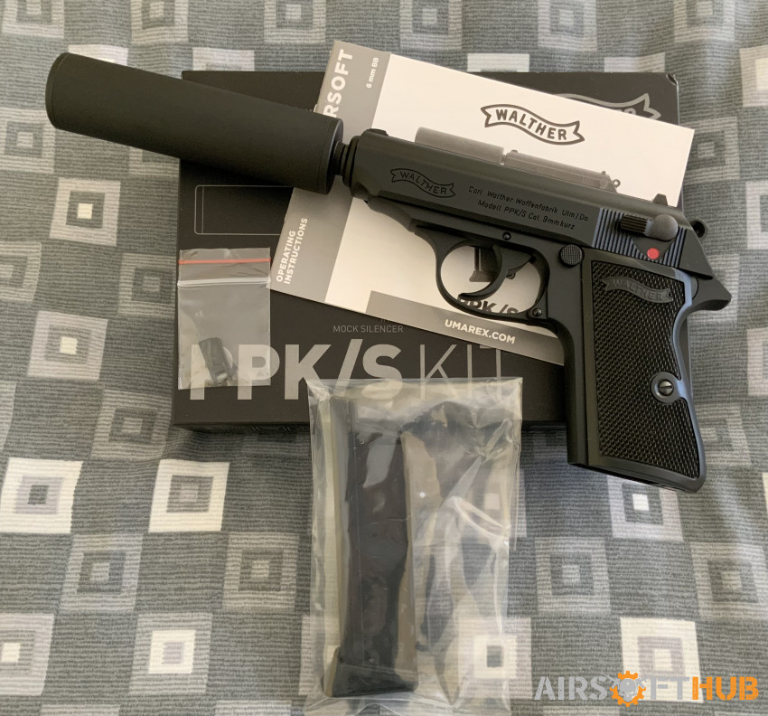 Walther PPK Silencer Edition - Used airsoft equipment