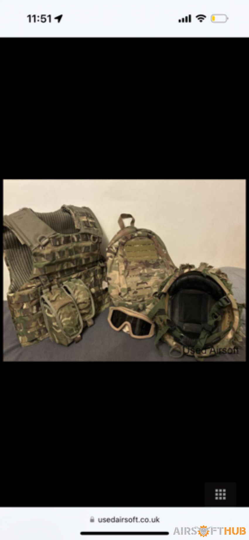 Airsoft kit - Used airsoft equipment