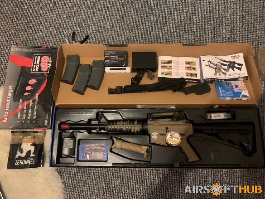 G&G CM16 Carbine BNWT + Extras - Used airsoft equipment