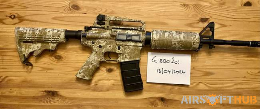 ICS M4 - Digital Camo - Used airsoft equipment