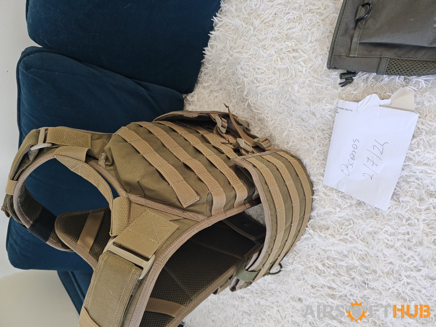 Flyye industries plate carrier - Used airsoft equipment