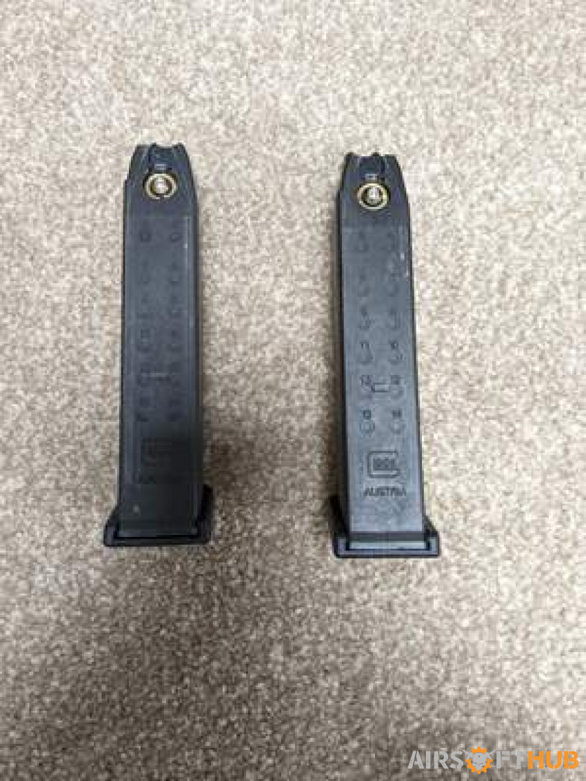 Tokyo Marui g17 18 22 gbb mags - Used airsoft equipment