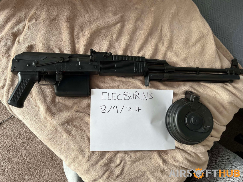 LCT RPK w/Electric Drum Mag - Used airsoft equipment