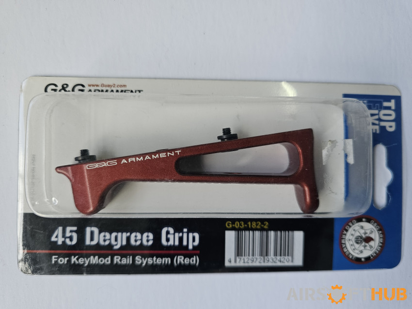 G&G 45 degree fore grip - Used airsoft equipment