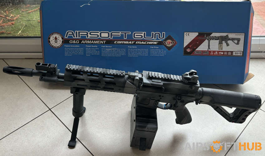 G&G ARMAMENT CM16 LMG - Used airsoft equipment