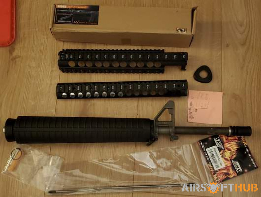 MWS M16 Steel Front End Kit AG - Used airsoft equipment