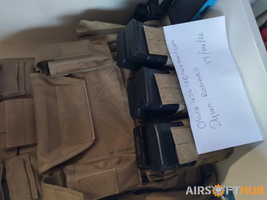 airsoft job lot - Used airsoft equipment