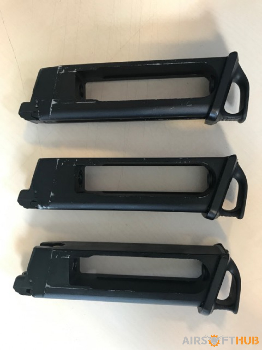 KJ Works 13 17 and 18 co2 Mags - Used airsoft equipment