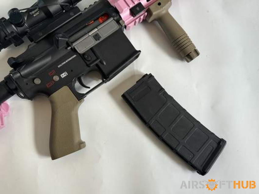 Evolution Airsoft E-416 Pink - Used airsoft equipment