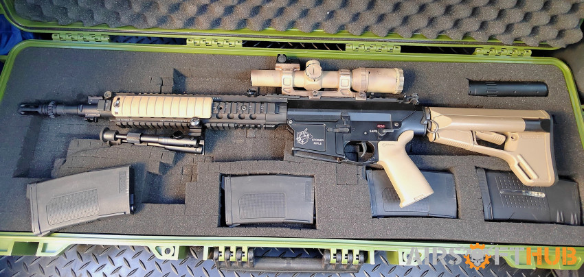 SR25 DMR G&G Knights Armament - Used airsoft equipment