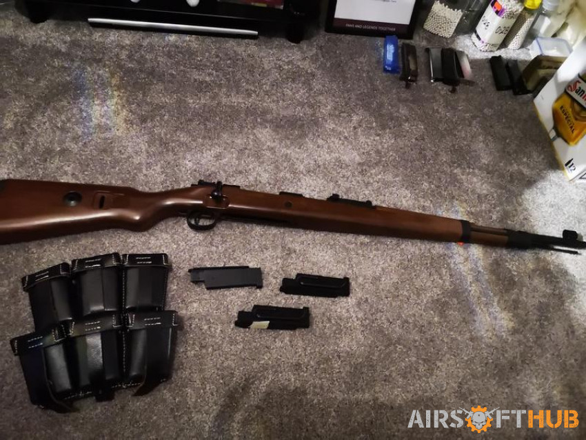 Fully uploaded S&T Kar98k - Used airsoft equipment