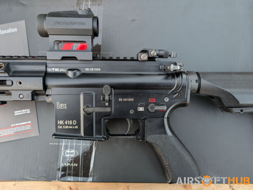 Tokyo Marui 416 Delta NGRS - Used airsoft equipment