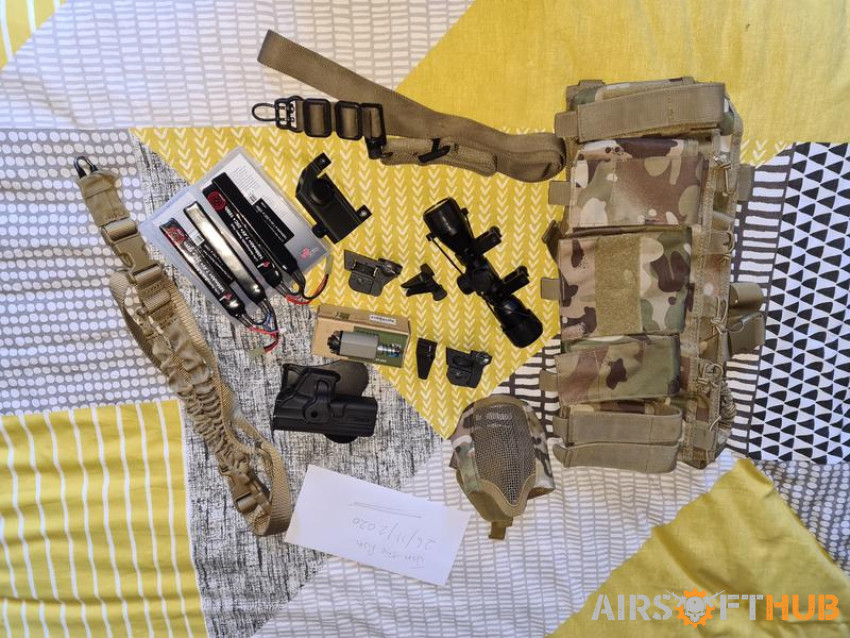 Various kit for sale - Used airsoft equipment