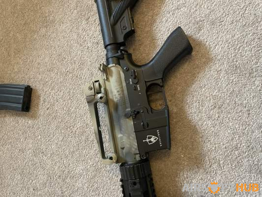 Upgraded metal m4 - Used airsoft equipment