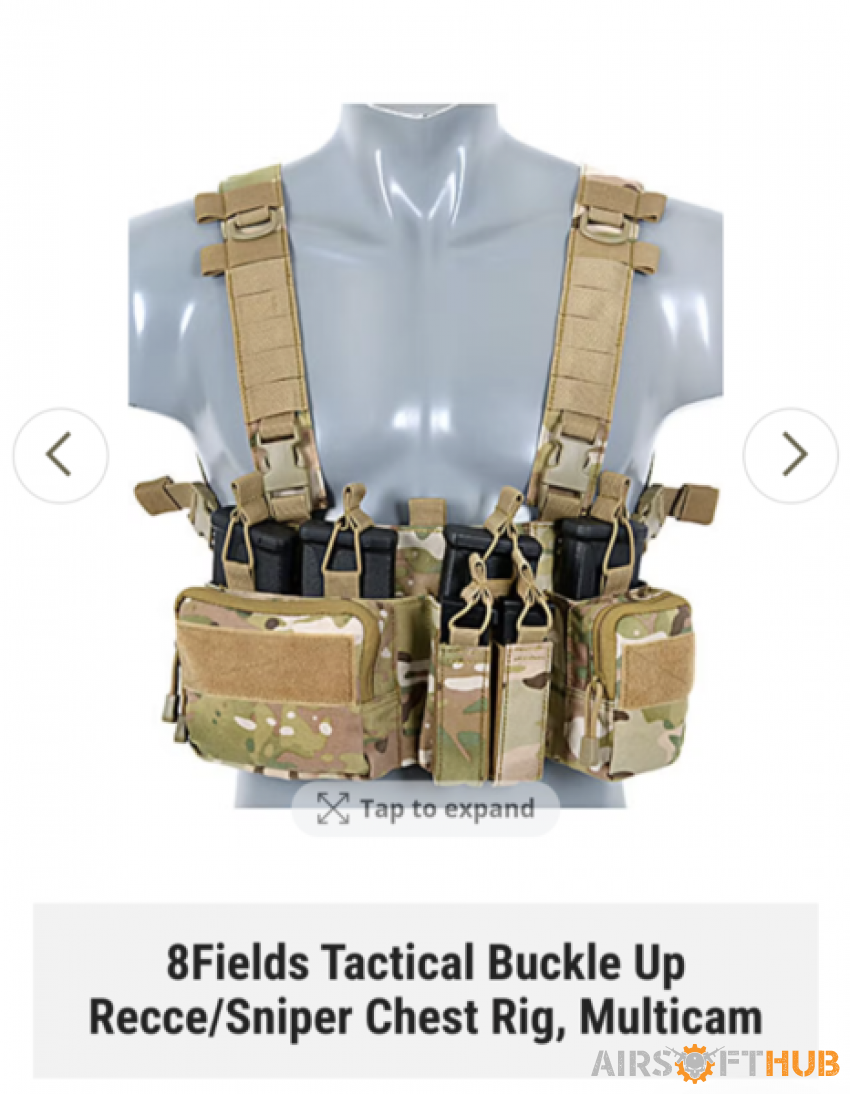 8feilda chest rig - Used airsoft equipment