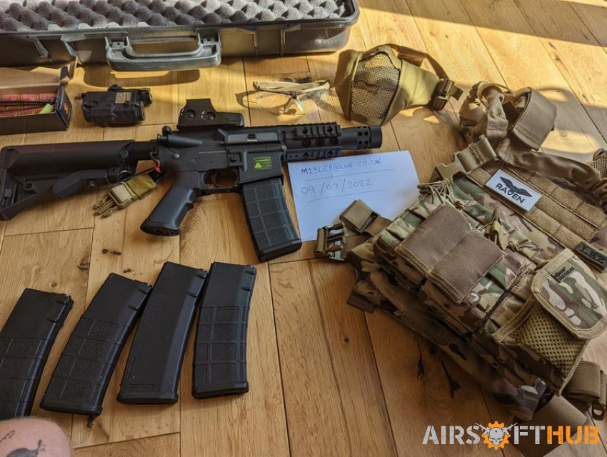 Full battle ready bundle - Used airsoft equipment