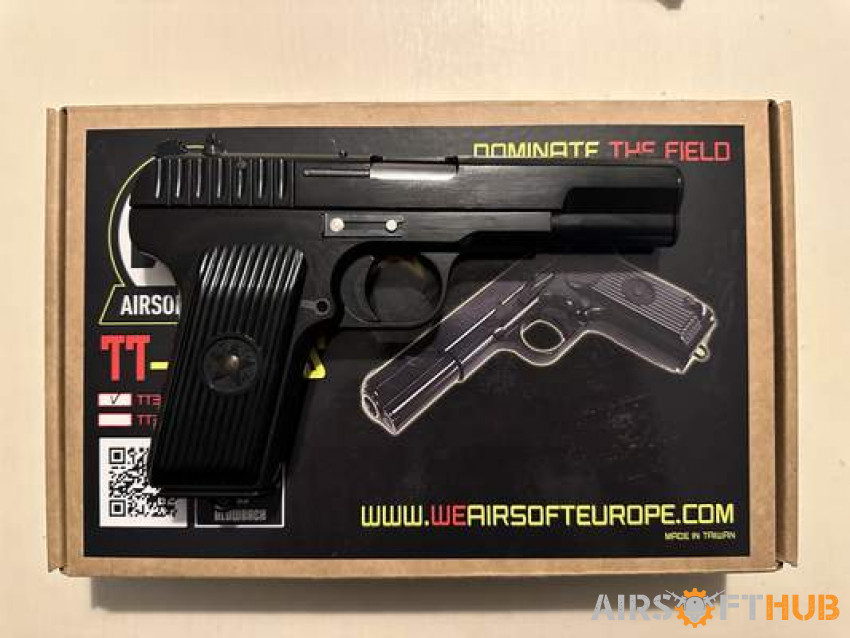 WE TT33 Tokarev - Used airsoft equipment