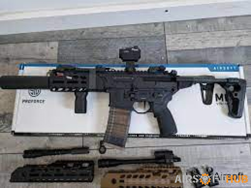 sig mcx - Used airsoft equipment