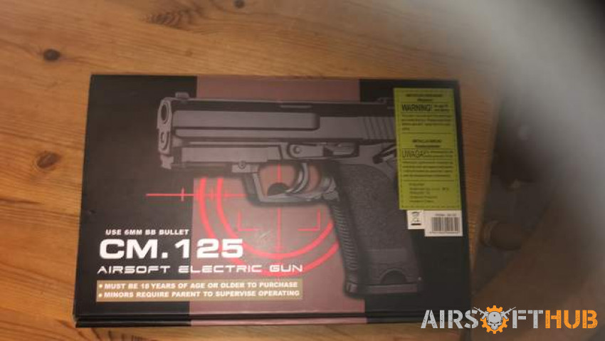 Cm.125 - Used airsoft equipment