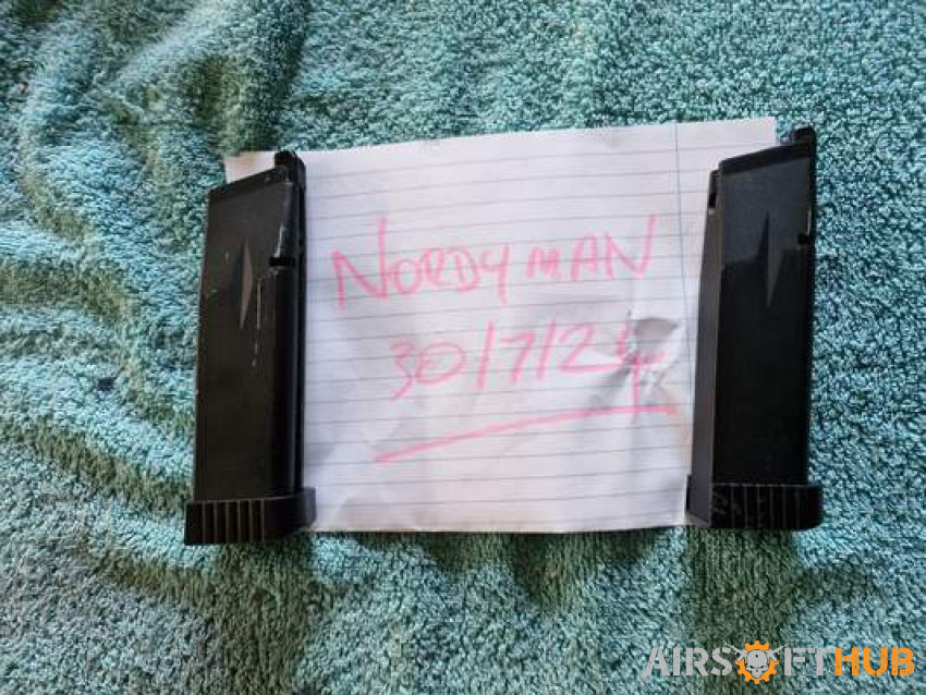 Ssp5 high caps co2 mags - Used airsoft equipment