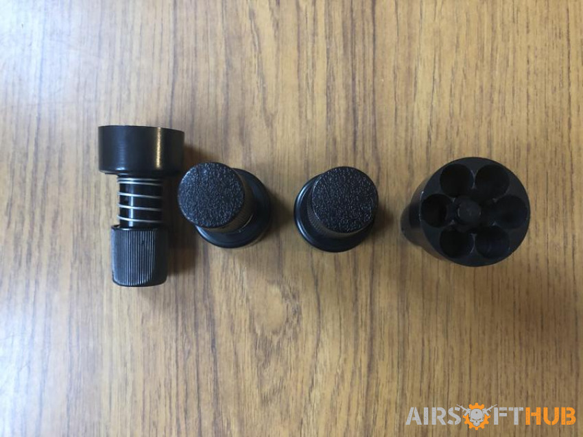 ASG CO2 Shell Speedloaders x4 - Used airsoft equipment