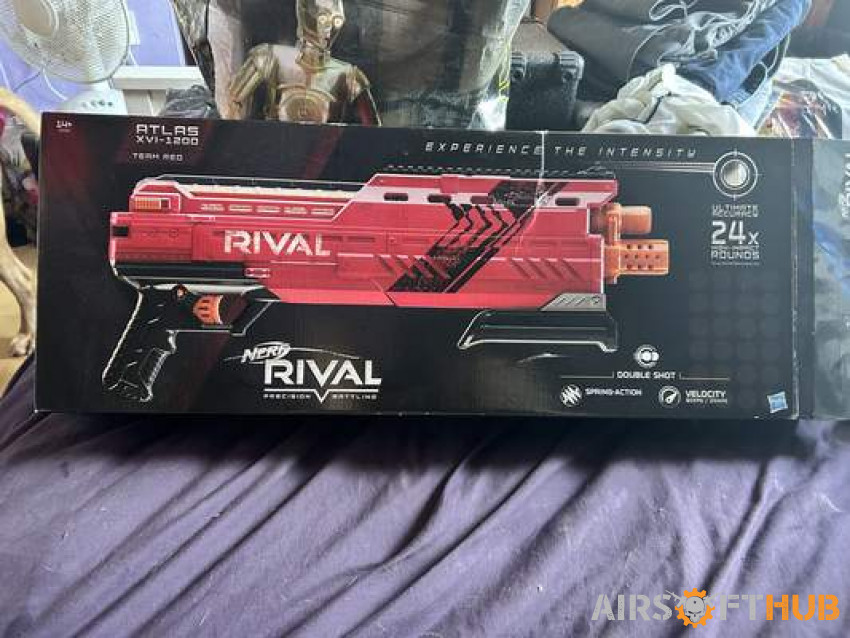 Nerf rival access xv1-1200 gun - Used airsoft equipment