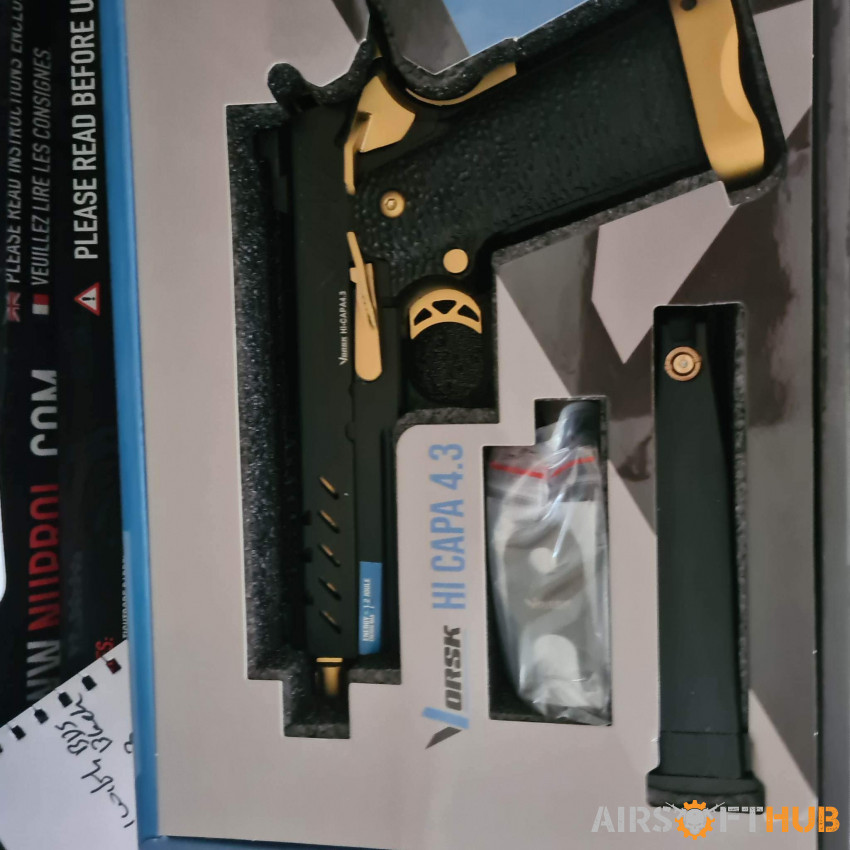 For sale brand new Hi capa 4.3 - Used airsoft equipment