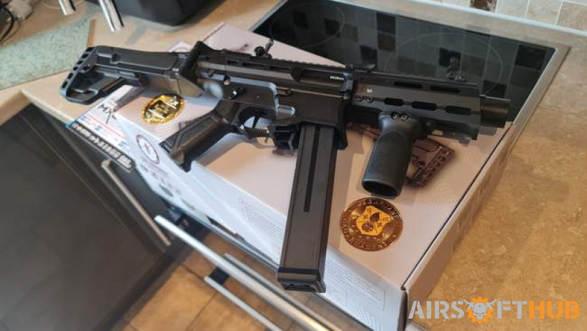 G&G MXC9 Submachine Gun - Used airsoft equipment