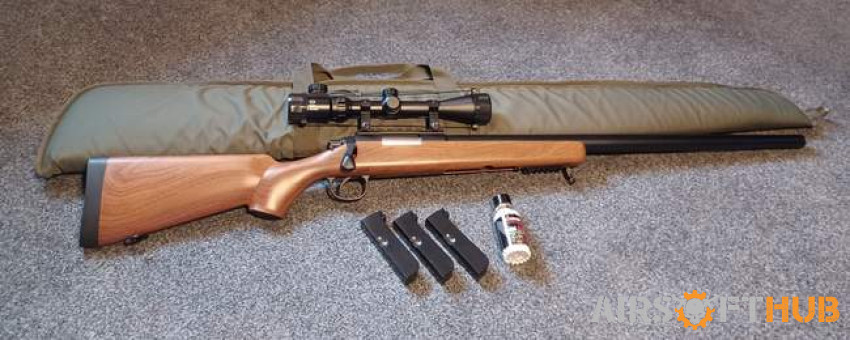 Well MB03A Sniper upgraded - Used airsoft equipment