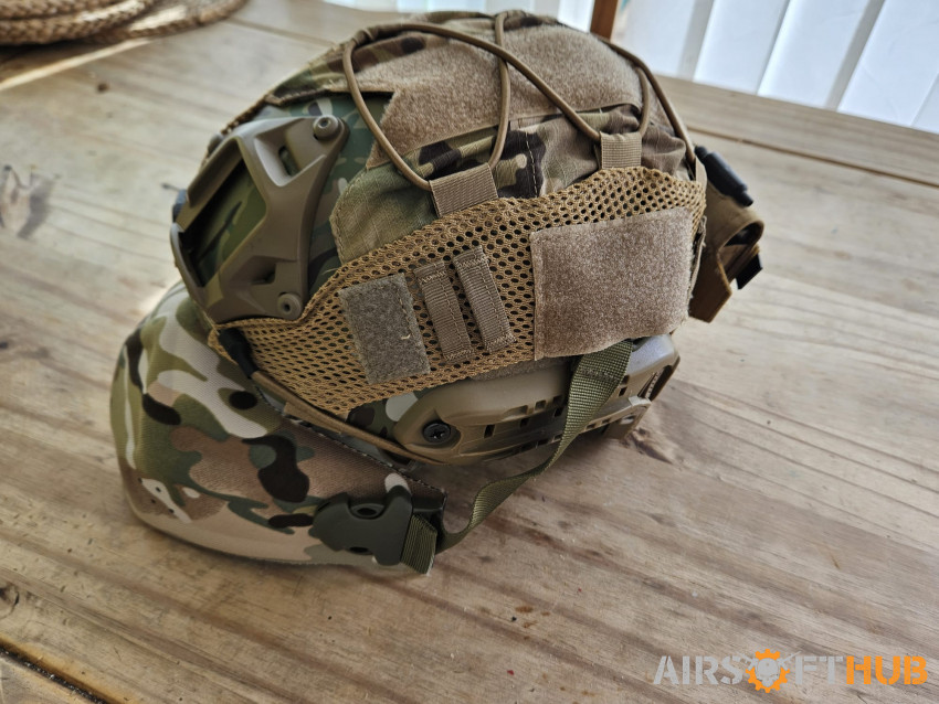 NUPROL FAST Railed Helmet - Used airsoft equipment