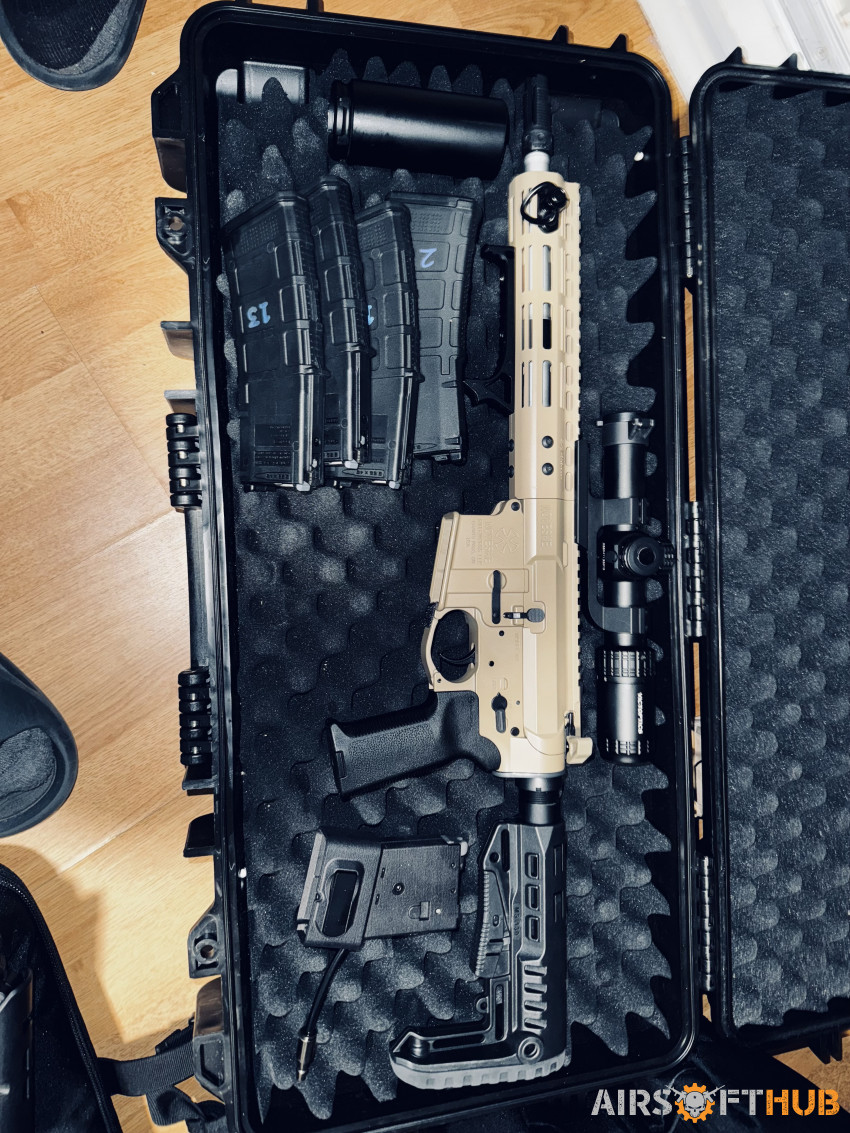 Noveske N4 MWS GBBR upgraded - Used airsoft equipment