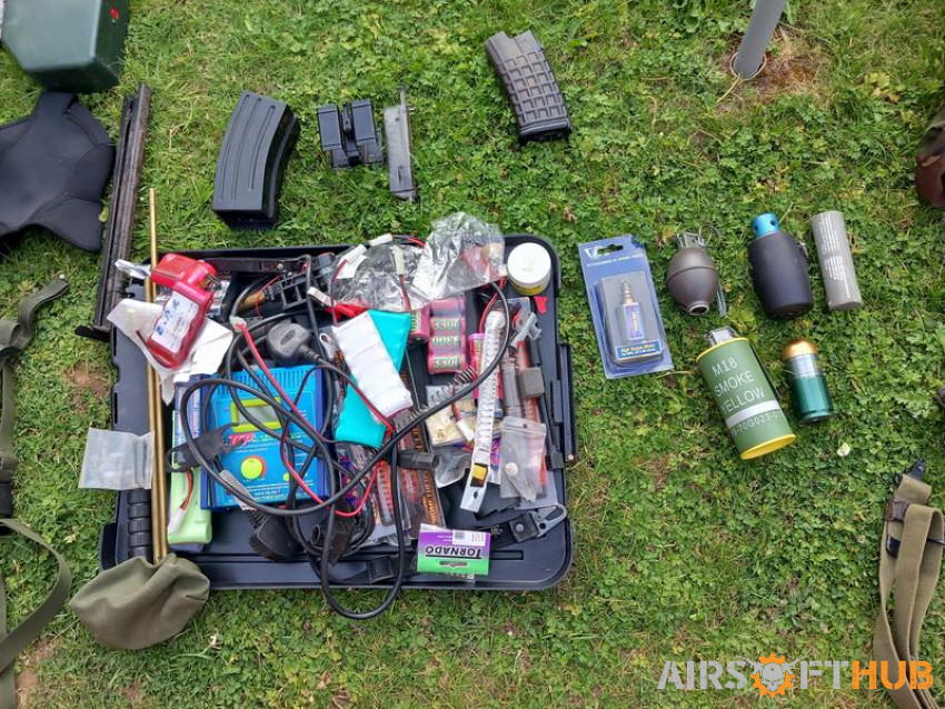 Airsoft Bundle Job lot - Used airsoft equipment