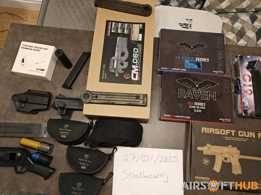 Lots of bits for sale - Used airsoft equipment