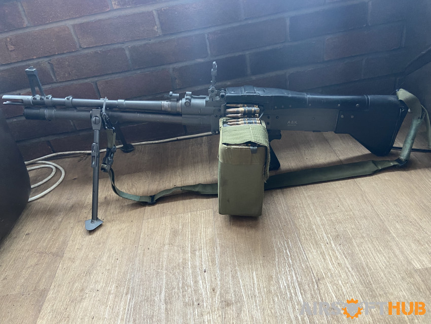 A&K M60E4 LW - Used airsoft equipment