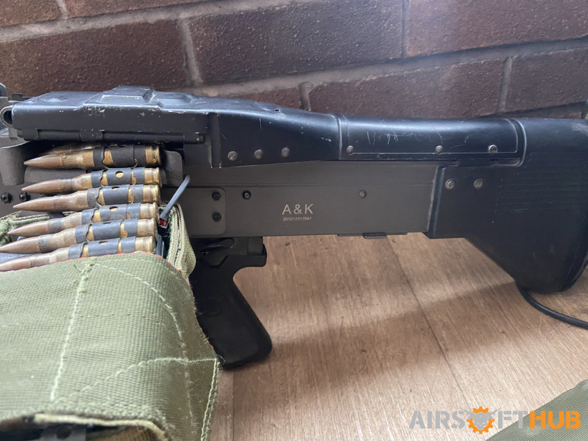 A&K M60E4 LW - Used airsoft equipment