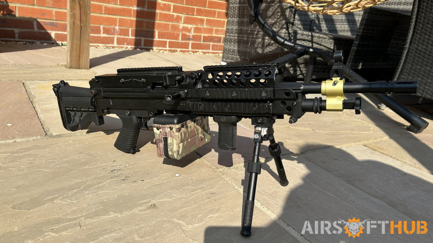 A&K MK46 LMG - Used airsoft equipment