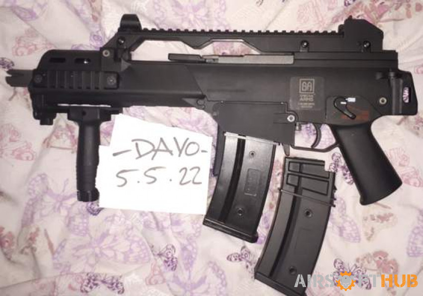 SA G36 EBBR w/2 mags - Used airsoft equipment