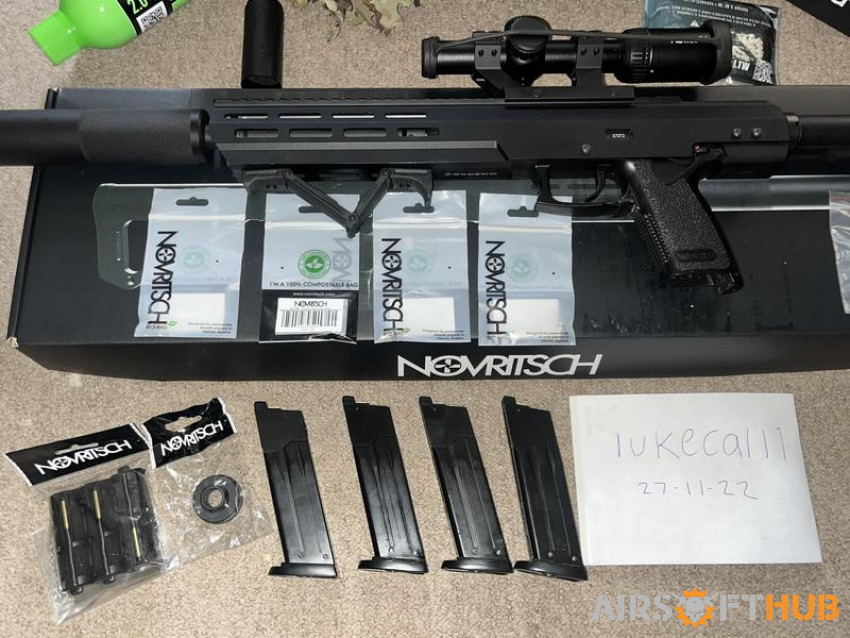 Novritsch ssx303+ssx23 - Used airsoft equipment