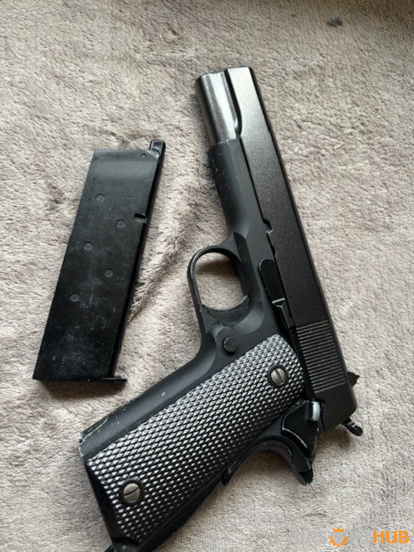 WE 1911 pistol - Used airsoft equipment