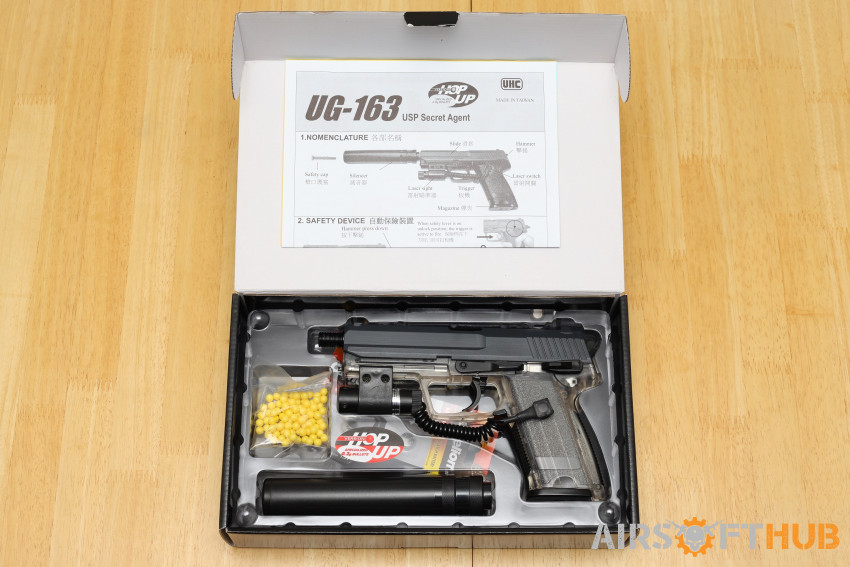 UHC UG-163 Gas pistol - Used airsoft equipment