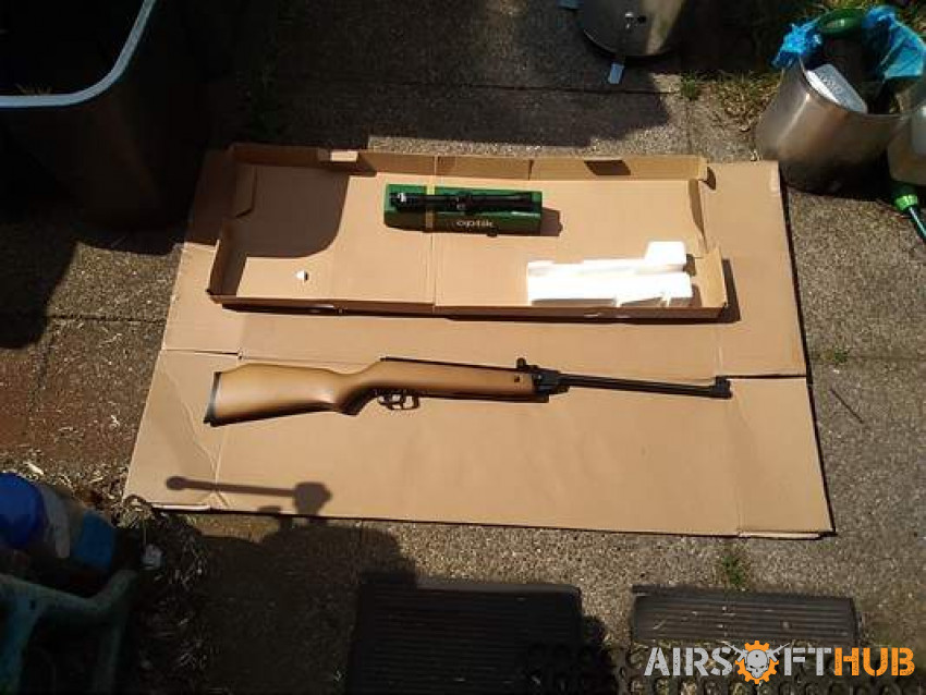 NEW SG MODEL 15 AIR RIFLE SOLD - Used airsoft equipment